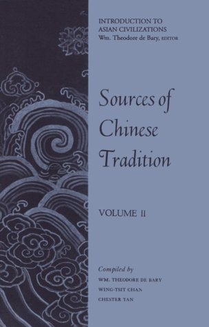 Sources of Chinese Tradition