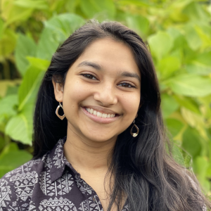 Photo of Anika smiling at camera