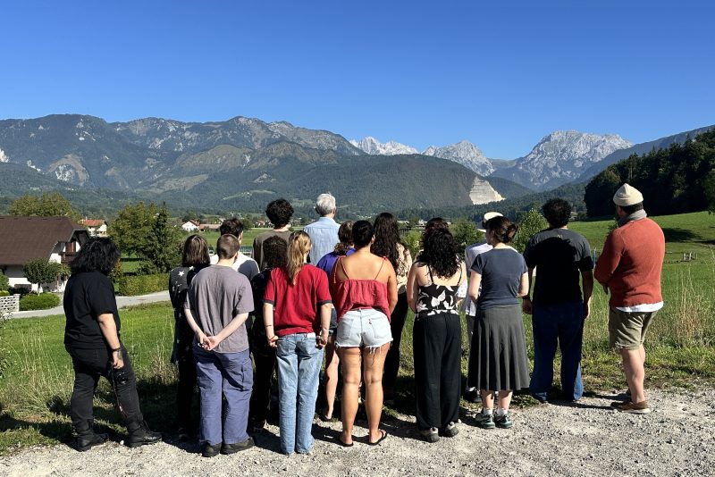 Students in the 2026 "Slovenia: Language, Culture and Society at a Crossroads" summer study abroad program. Photo courtesy of Jackson School Affiliate Professor Michael Biggins.